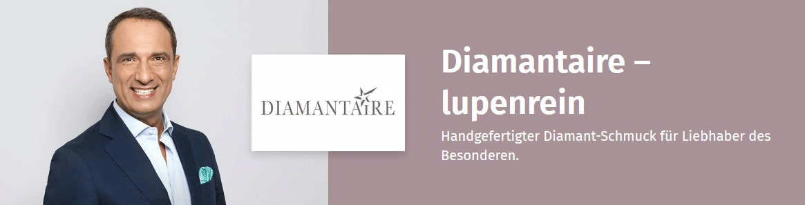 Zur Diamantaire Schmuck-Kollektion bei HSE24 mit David Gilardy